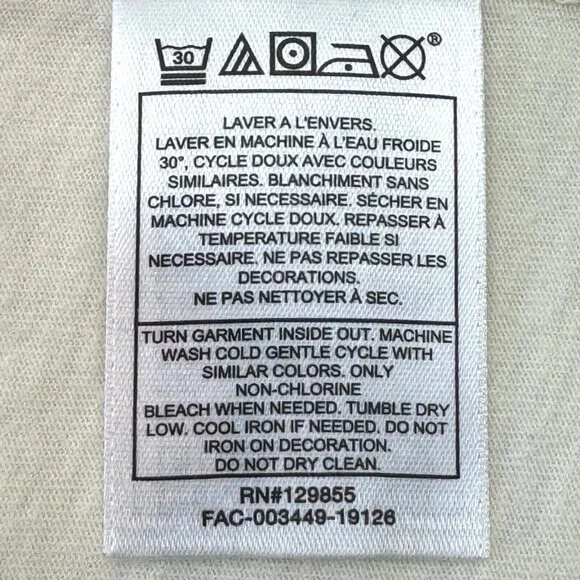 Disney DVC I'm Unplugged And On Vacation Sleeveless Tee Women XL Ivory - Picture 6 of 7